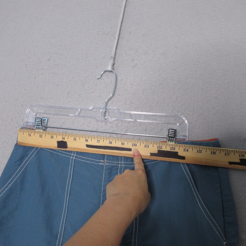 Vintage Mosquito Pants Men Medium Blue Nylon Rave Skate‎ Nylon Y2K 90s  USA Made - Picture 4 of 12